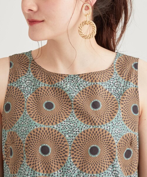 LE GLAZIK（ルグラジック）の「[ル・グラジック]LE GLAZIK SC プリント ワンピース（）」 WEAR