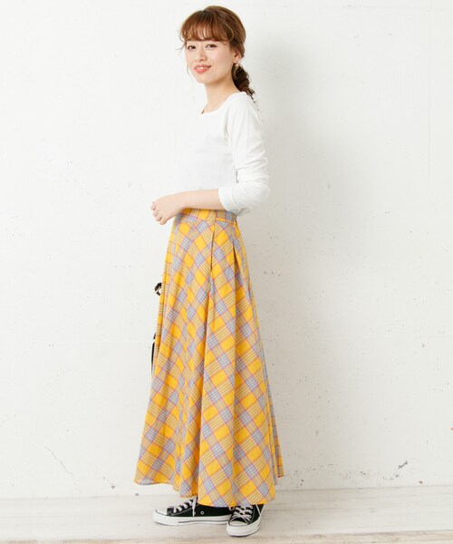 URBAN RESEARCH Sonny Label（アーバンリサーチサニーレーベル）の「リブスクエアネックプルオーバー（トップス・レディース・グレー/ブラック/ホワイト/レッド・FREE）」の12枚目の写真