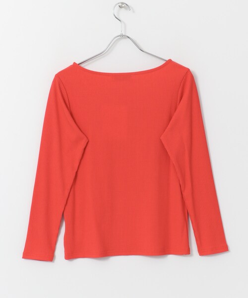 URBAN RESEARCH Sonny Label（アーバンリサーチサニーレーベル）の「リブスクエアネックプルオーバー（トップス・レディース・グレー/ブラック/ホワイト/レッド・FREE）」の22枚目の写真