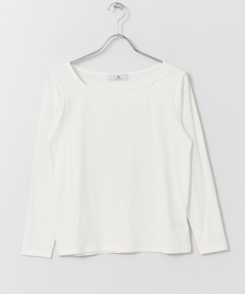 URBAN RESEARCH Sonny Label（アーバンリサーチサニーレーベル）の「リブスクエアネックプルオーバー（トップス・レディース・グレー/ブラック/ホワイト/レッド・FREE）」の19枚目の写真