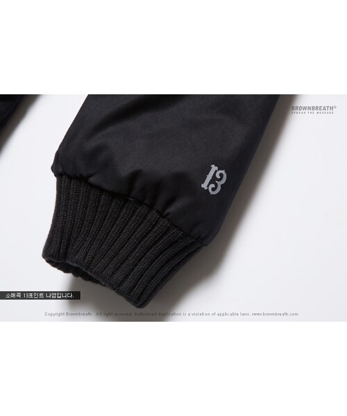 BROWNBREATH（ブラウンブレス）の「DON'T FORGET QUILED JACKET（ジャケット/アウター・メンズ・NAVY・M/L/XL）」の8枚目の写真