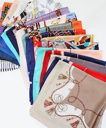 LALA | シルク調レトロスカーフ(ストール/ショール)