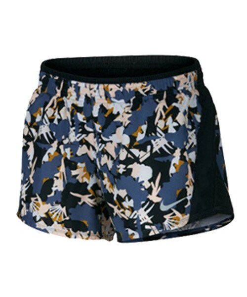 NIKE(ナイキ)の「ナイキ WMS 10K プリンテッド LUX ショート(その他パンツ・レディース・ブルー/ブラック・S/M/L)」の1枚目の写真