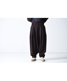 BISHOOL | BISHOOL Wool Gabardine Japanese Lantern Pants(スラックス)