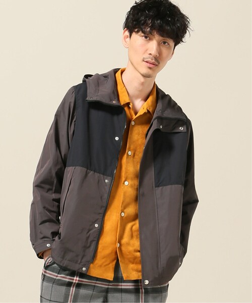 417 EDIFICE(フォーワンセブンエディフィス)の「T/C ウェザー フード ブルゾン(ジャケット/アウター・ブラック/S/M/L/XL)」の2枚目の写真