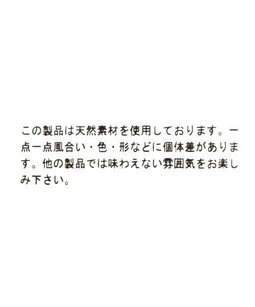 studio CLIP（スタディオクリップ）の「スクエア封入ロングネックレス（アクセサリー・ブラウン/ベージュ）」の7枚目の写真
