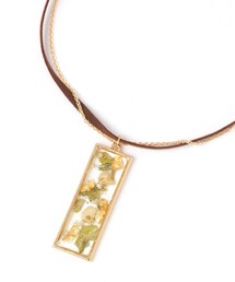 studio CLIP | スクエア封入ロングネックレス(アクセサリー)