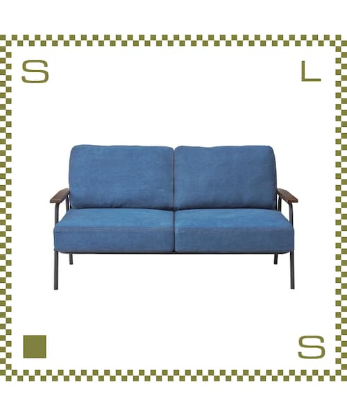 2人掛け　ブルックリンスタイル　シンプル　ソファ no brand（ノーブランド）の「ソファー 2人掛け ブルックリンスタイル