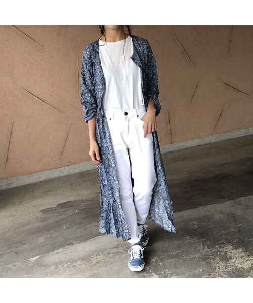 copine（コピン）の「【スペシャルプライス！定価3190円→1430円】ウエストギャザー小花柄ガウンワンピース(3color)【クリックポスト対象商品】（ワンピース・レディース・その他）」の10枚目の写真