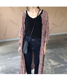 copine | 【スペシャルプライス！定価3190円→1430円】ウエストギャザー小花柄ガウンワンピース(3color)【クリックポスト対象商品】(ワンピース)