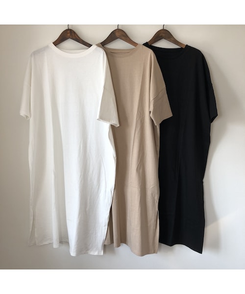 copine（コピン）の「再入荷！しっかり素材！ビッグシルエットTシャツワンピース(3color)【クリックポスト対象商品】（ワンピース・レディース・その他）」の13枚目の写真