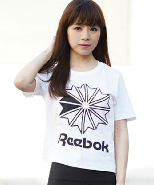 Reebok（リーボック）の「AC W グラフィック Tシャツ（Tシャツ/カットソー・レディース・ピンク・S/M/L）」の4枚目の写真