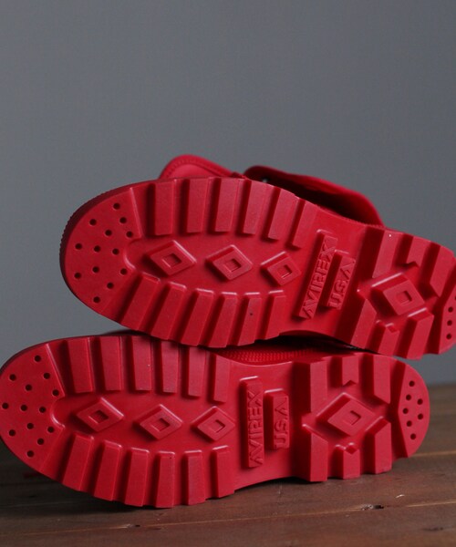 AVIREX(アヴィレックス)の「AV3402/スコーピオン ハイ ナイロン/SCORPION HI NYLON(シューズ・メンズ・BLACK/RED/OLIVE/D/BROWN/BEIGE・23, 24, 25, 26, 27, 28, 29)」の10枚目の写真