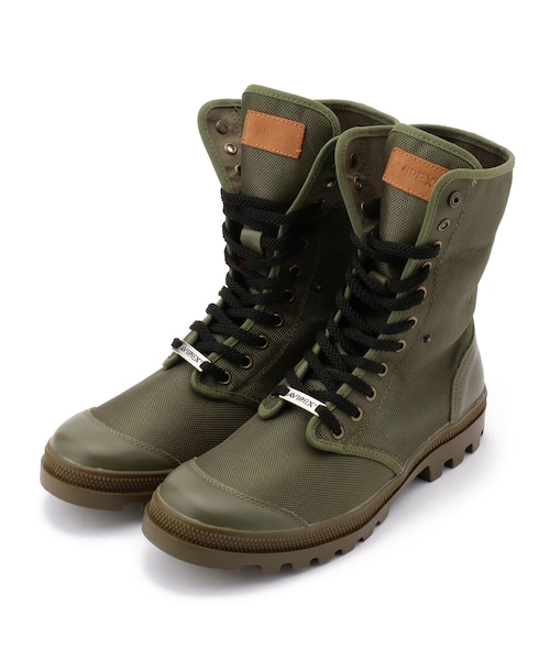 AVIREX(アヴィレックス)の「AV3402/スコーピオン ハイ ナイロン/SCORPION HI NYLON(シューズ・メンズ・BLACK/RED/OLIVE/D/BROWN/BEIGE・23, 24, 25, 26, 27, 28, 29)」の2枚目の写真