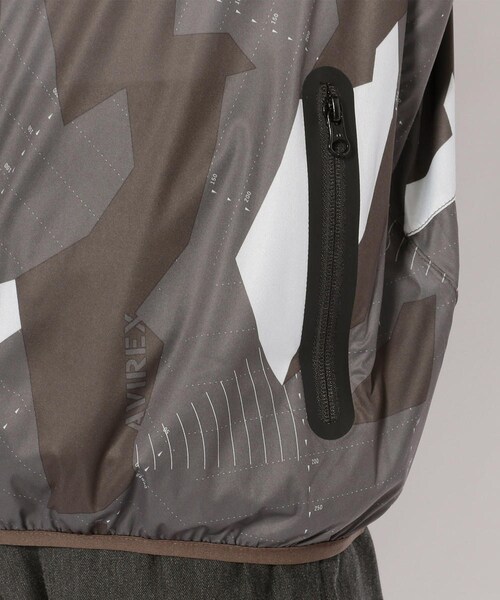 AVIREX（アヴィレックス）の「カモ フーデッド ジャケット/SEASONAL CAMO HOODED JACKET（ジャケット/アウター・メンズ・L/GREY/CHARCOL・M, L, XL, XXL）」の10枚目の写真