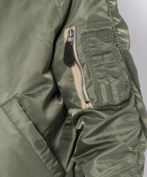 AVIREX（アヴィレックス）の「N-2B コマーシャル/ N-2B COMMERCIAL（ジャケット/アウター・メンズ・BLACK/SAGE/ROYAL・M, L, XL, XXL）」の6枚目の写真