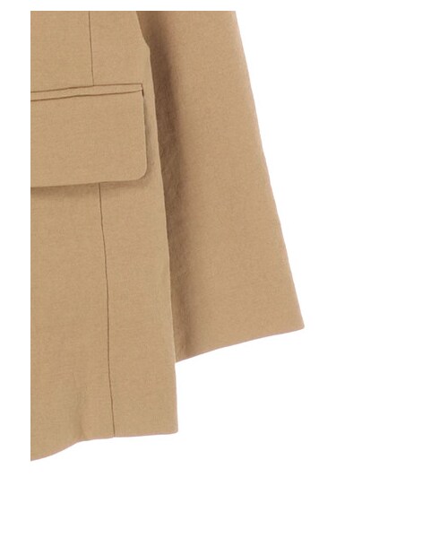 GARAGE OF GOOD CLOTHING（ガレージオブグッドクロージング）の「麻混シングルテーラーJK（ジャケット/アウター・キャメル・F）」の6枚目の写真