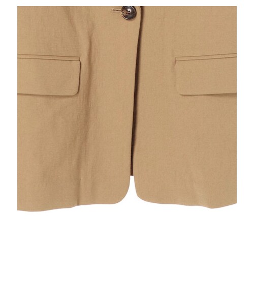 GARAGE OF GOOD CLOTHING（ガレージオブグッドクロージング）の「麻混シングルテーラーJK（ジャケット/アウター・キャメル・F）」の7枚目の写真