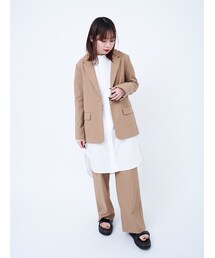 GARAGE OF GOOD CLOTHING | 麻混シングルテーラーJK(ジャケット/アウター)