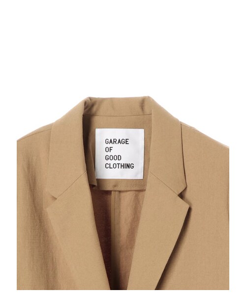GARAGE OF GOOD CLOTHING（ガレージオブグッドクロージング）の「麻混シングルテーラーJK（ジャケット/アウター・キャメル・F）」の5枚目の写真