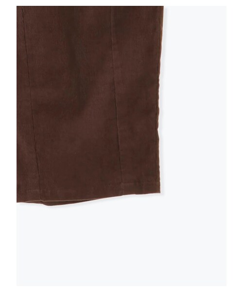 Samansa Mos2（サマンサ モスモス）の「細コールバレルパンツ（パンツ・ブラック/オレンジ/ブラウン/グリーン・F）」の7枚目の写真