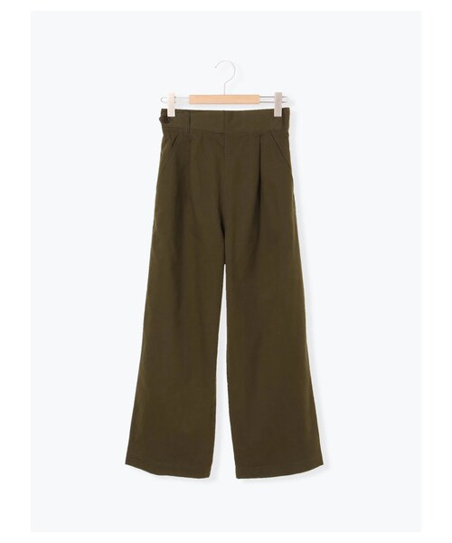 Samansa Mos2（サマンサ モスモス）の「グルカパンツ（パンツ・ベージュ/モカ/カーキ/ネイビー・S/M/L）」の12枚目の写真