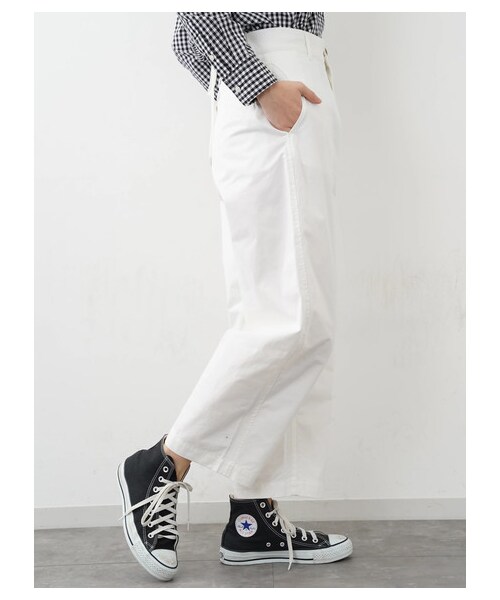 SEVENDAYS=SUNDAY（セブンデイズサンデイ）の「womens デルトンコクーンパンツ（パンツ・オフホワイト/ブラック/ベージュ/カーキ・M/L）」の10枚目の写真