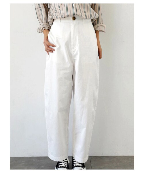 SEVENDAYS=SUNDAY（セブンデイズサンデイ）の「womens デルトンコクーンパンツ（パンツ・オフホワイト/ブラック/ベージュ/カーキ・M/L）」の8枚目の写真