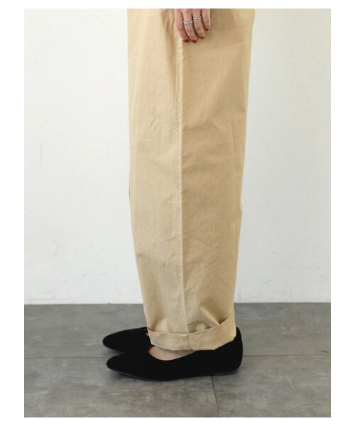 SEVENDAYS=SUNDAY（セブンデイズサンデイ）の「womens デルトンコクーンパンツ（パンツ・オフホワイト/ブラック/ベージュ/カーキ・M/L）」の6枚目の写真