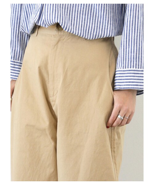 SEVENDAYS=SUNDAY（セブンデイズサンデイ）の「womens デルトンコクーンパンツ（パンツ・オフホワイト/ブラック/ベージュ/カーキ・M/L）」の7枚目の写真