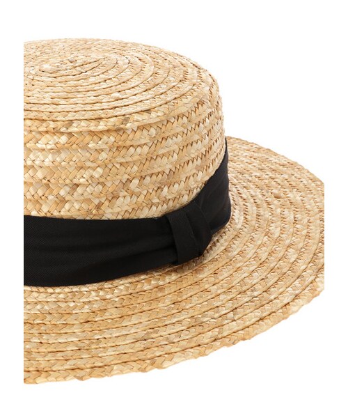 earth music&ecology（アースミュージックアンドエコロジー）の「・ワイドリムカンカン帽（帽子・アイボリー/ブラック・F）」の11枚目の写真