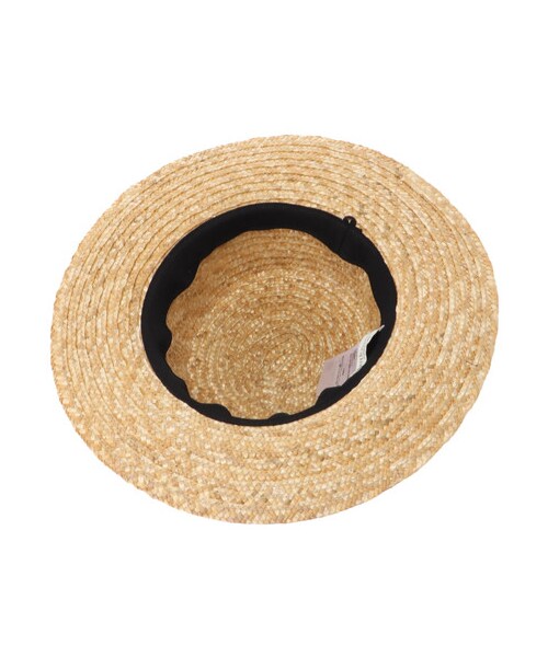 earth music&ecology（アースミュージックアンドエコロジー）の「・ワイドリムカンカン帽（帽子・アイボリー/ブラック・F）」の12枚目の写真