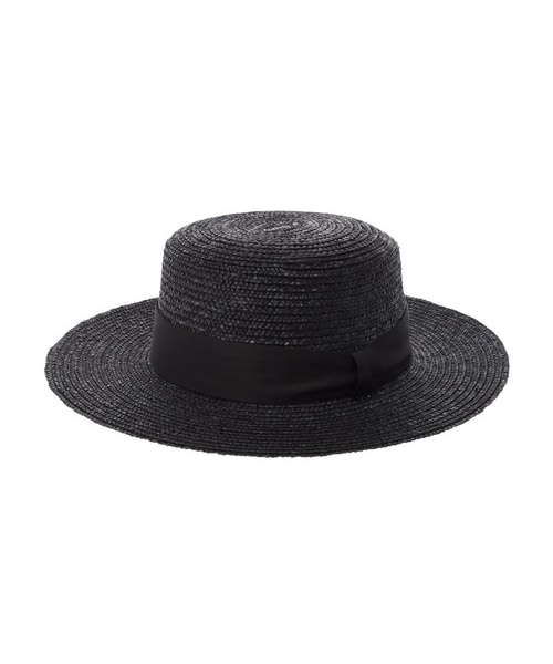 earth music&ecology（アースミュージックアンドエコロジー）の「・ワイドリムカンカン帽（帽子・アイボリー/ブラック・F）」の14枚目の写真