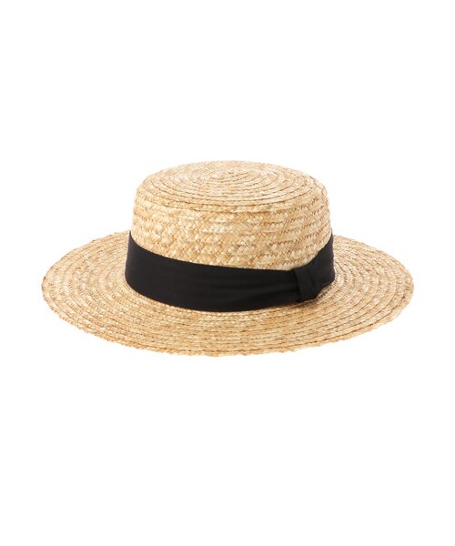 earth music&ecology（アースミュージックアンドエコロジー）の「・ワイドリムカンカン帽（帽子・アイボリー/ブラック・F）」の13枚目の写真