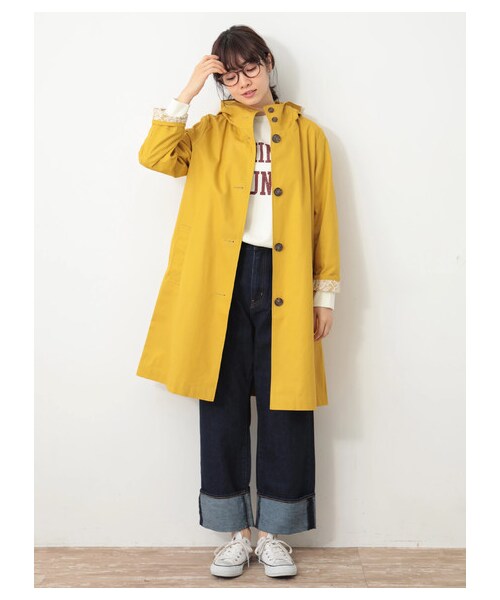 earth music&ecology（アースミュージックアンドエコロジー）の「COTTON USAデニムパンツ(ストレート)（パンツ・ライトインディゴ/ミディアムインディゴ/ダークインディゴ・S/M/L）」の11枚目の写真