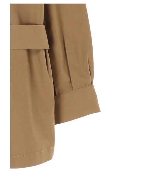 earth music&ecology（アースミュージックアンドエコロジー）の「・ワークシャツジャケット（ジャケット/アウター・ブラック/ブラウン/カーキ・F）」の8枚目の写真