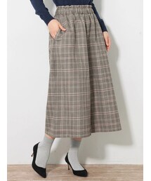 earth music&ecology | ・あったかツイルスカーチョ(パンツ)