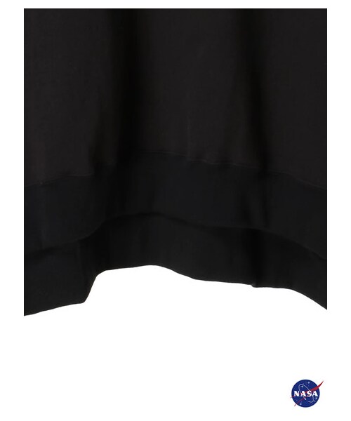 E hyphen world gallery（イーハイフンワールドギャラリー）の「NASA SWEAT（トップス・オフホワイト/ブラック・F）」の7枚目の写真