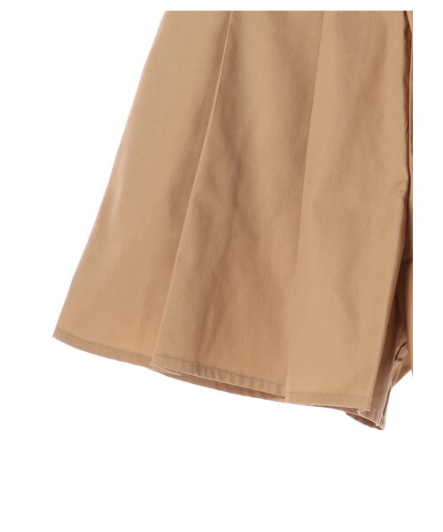 E hyphen world gallery(イーハイフンワールドギャラリー)の「【先行予約】T/Cツイルタックショートパンツ(パンツ・ブラック/ベージュ・F)」の5枚目の写真