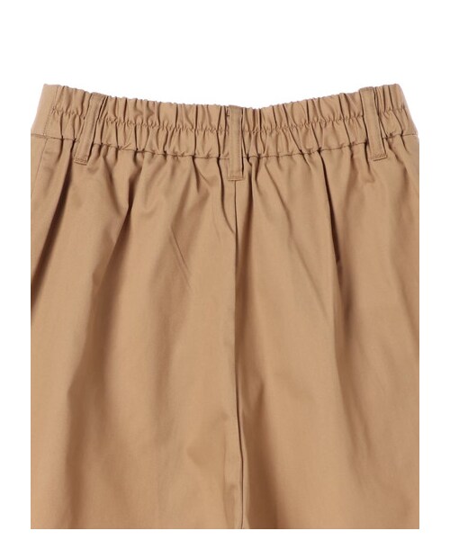 E hyphen world gallery(イーハイフンワールドギャラリー)の「【先行予約】T/Cツイルタックショートパンツ(パンツ・ブラック/ベージュ・F)」の6枚目の写真