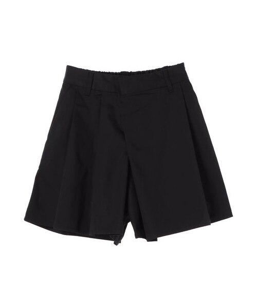 E hyphen world gallery(イーハイフンワールドギャラリー)の「【先行予約】T/Cツイルタックショートパンツ(パンツ・ブラック/ベージュ・F)」の7枚目の写真