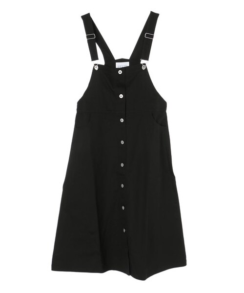 E hyphen world gallery（イーハイフンワールドギャラリー）の「【先行予約】オーバーオール（オールインワン・サロペット・オフホワイト/ブラック/ベージュ・F）」の8枚目の写真