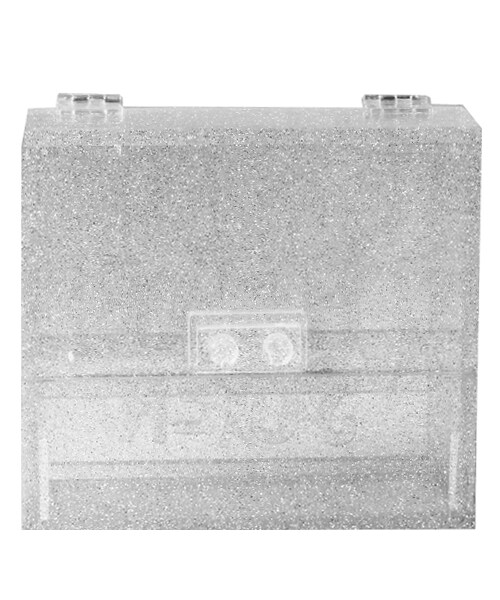 202FACTORY（202ファクトリー）の「LOLA BOX CLUTCH BAG（バッグ・レディース・TRANSPARENT GLITTER・*15.5M X 13CM X 5.5CM）」の3枚目の写真