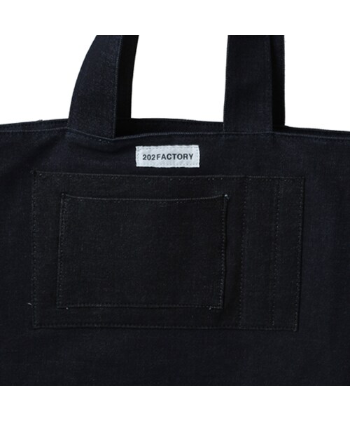 202FACTORY(202ファクトリー)の「Denim x Tertan Big Bag(バッグ・レディース・その他・*51cm X 47cm)」の8枚目の写真