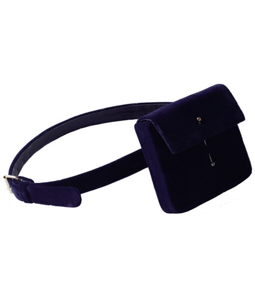 202FACTORY（202ファクトリー）の「VELVET MINI BELTED BAG（バッグ・レディース・その他・BAG : 12.5cm x 10.5cm x 2.5cm/BELT: 89cm x2.5cm）」の6枚目の写真