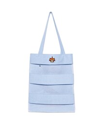 202FACTORY | STRIPE SUMMER BAG-DENIM(バッグ)