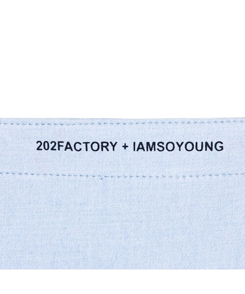 202FACTORY（202ファクトリー）の「STRIPE SUMMER BAG-DENIM（バッグ・レディース・その他・*STRING: 62CM*BAG: 43CM X 35CM）」の3枚目の写真