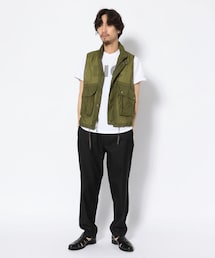 エンジニアードガーメンツ　フィールドベスト　ネイビー　M リップストップ ENGINEERED GARMENTS（エンジニアード ガーメンツ）