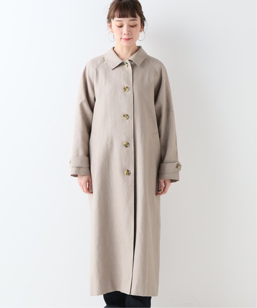 SLOBE IENA（スローブイエナ）の「ベージュ（ジャケット/アウター・ベージュ/フリー/在庫あり）」の4枚目の写真