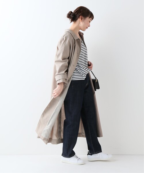 SLOBE IENA（スローブイエナ）の「ベージュ（ジャケット/アウター・ベージュ/フリー/在庫あり）」の3枚目の写真